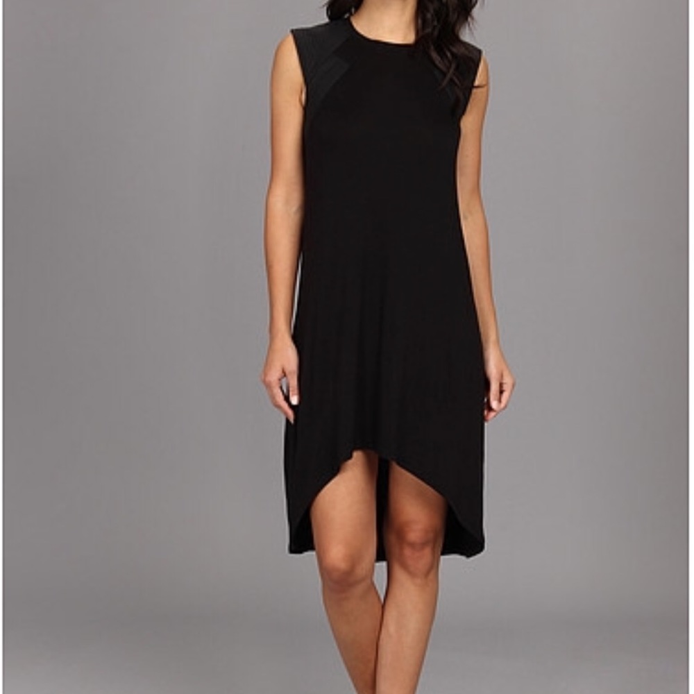 BCBG Black High Low Dress